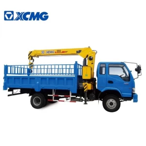 XCMG official 3t mini crane SQ3.2SK2Q telescopic boom truck mounted crane for construction