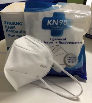 In Stock Disposable KN95 Mask Non-woven Face Mask Disposable Earloop Respirator
