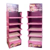Recyclable cardboard floor display unit for convenience store promotions