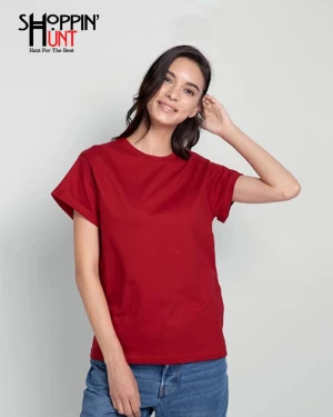 Women Half Sleeve 100% Cotton T-Shirt