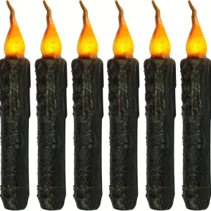 Wholesale 6PCS Flameless LED Candle Set Real Wax Battery Operated Flickering Pillar Candles for Home Decoration
