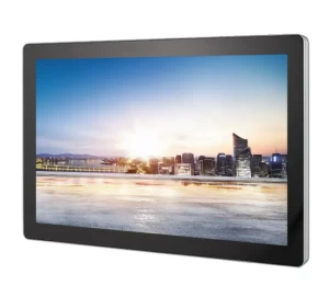 Embedded 15.6 Inch Capacitive Touch Screen Panel PC 4G RAM 128G SSD Win 10 Pro