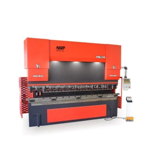 Weipu factory sale 200T press brake 3200mm sheet hydraulic CNC folding machine CT8 system 3 axis