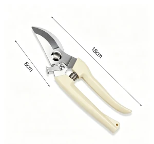 Bent‑branch Pruning Shears Stainless Steel Garden Pruner for Shrubs Fruit Tree Branches Flower Trimming