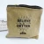 Import Direct Manufacturer Custom size logo linen packing pouch with zipper from China