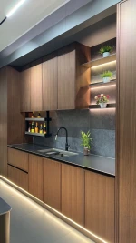 Custom 304 Stainless Steel Kitchen Cabinet