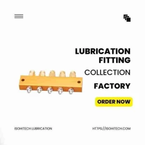 Grease Remote Manifold Block — Single-Line Parallel Distribution Header for Hard-to-Reach Lubrication Points | #0810101