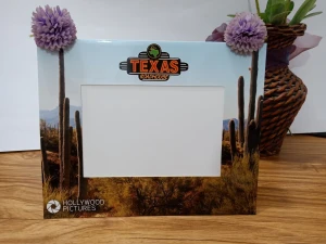 Paper Photo Frame with easel