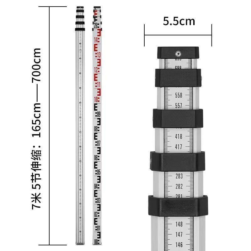 Tot Measuring Ruler Buy Multi-functional High-precision Telescopic Ruler from Taixing Bolan ...
