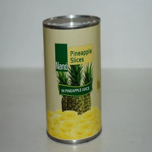Delicious fresh canned pineapple