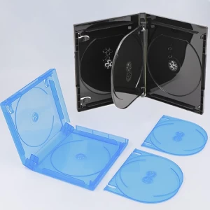4K Ultra UHD Clear Bluray DVD CD Case CD Jewel Case DVD-R Cake Box M-Lock PP DVD Case Digi Tray Sleeve DVD Spider Hub