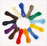 Custom fashion high quality round shoelaces wholesale round shoelace Custom Packaging