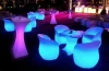 led event table and chair set