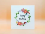 Birthday Flower Quilling Cards 041