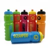 Plastic Bottles Water Bottle Sports Bottle Good Quality PE Squeeze Bpa Free Plastic Adults Modern Camp with Lid Accesso