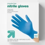 Blue Powder Free CE FDA Protective Isolation Anti Virus Disposable Safety Examination Hand Guantes Nitril Gloves