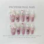 Luxury Handmade press on nails artifical nails pure