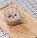 Disposable Plastic Ice Cream Spoon Food Grade PP Dessert Spoon