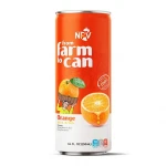 NPV BRAND ORANGE JUICE 250ML ALU CAN