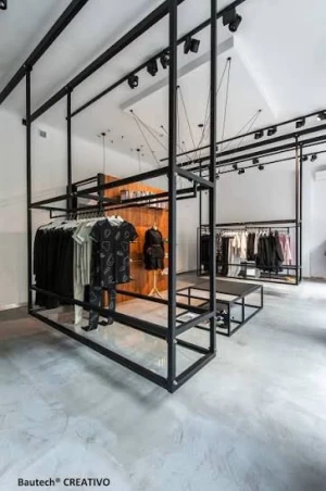 Heavy-Duty Wall-Mounted Metal Coat and Apparel Racks