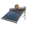 100 200 300 Liters compact non-pressurized solar water heater spare parts with CE certificate
