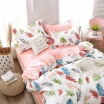 100% cotton fabric quilt cover bedsheets and duvet covers