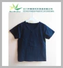 100% Cotton V Neck Plain Color Blank T Shirt Baby T-shirts