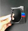 100% Real Carbon Fiber Start Stop Button Cover  Engine Button Trim Cover Car Interior Accessories for BMW F30 F31 F32 F34