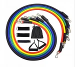 11 PCs Resistance Band Set Yoga Slimming Strength Training Builds Muscle Products Body Building Exercise Fitness Equipment