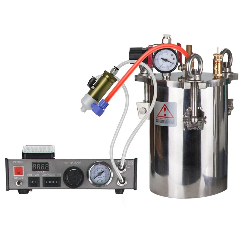 110V 220V Double liquid automatic dispensing machine controller ab dispensing machine controller automatic glue dispenser
