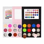 12 Color Powder High Pigment Neon Custom Private Label Empty Makeup Eyeshadow Palette