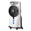 12&#39; Rechargeable mist and standing fan home with led light air cooling fan