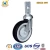 Import 125mm Stem 5 inch Elevator Castors Shopping Trolley Cart Two Dish Casters from China