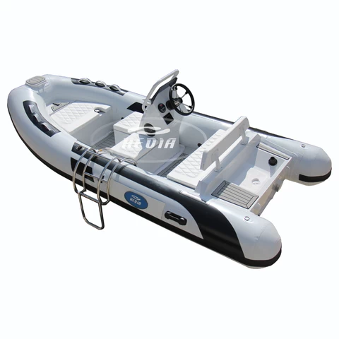 12ft hypalon deep v inflatable boats luxury yacht fishing aluminium rib 380