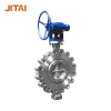 12&prime; &prime; Stainless Steel Triple Offset Lug Style Butterfly Valve for Acid Application
