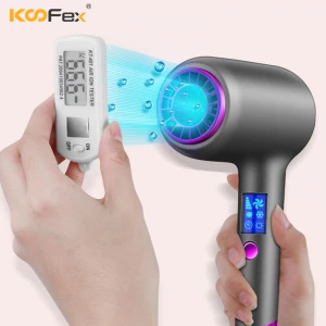 1300W Ionic Hair Dryer Professional Blow Dryer DC Motor Light Weight Low Noise Hair Dryers Diffuser Concentrator