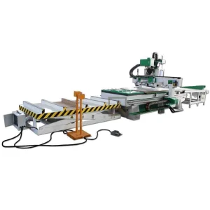 1325 ATC CNC Wood Router with drill block and loader unloader for furniture making