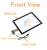 Import 15 inch projected  mirror capacitive touch screen with USB controller from China