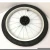 Import 16x1.75 pneumatic tire aluminum spokes hub wheel with brake gear from China