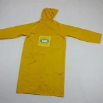 170T polyester taffeta chidren's raincoat kid's long rain jacket boy and girl rain coat