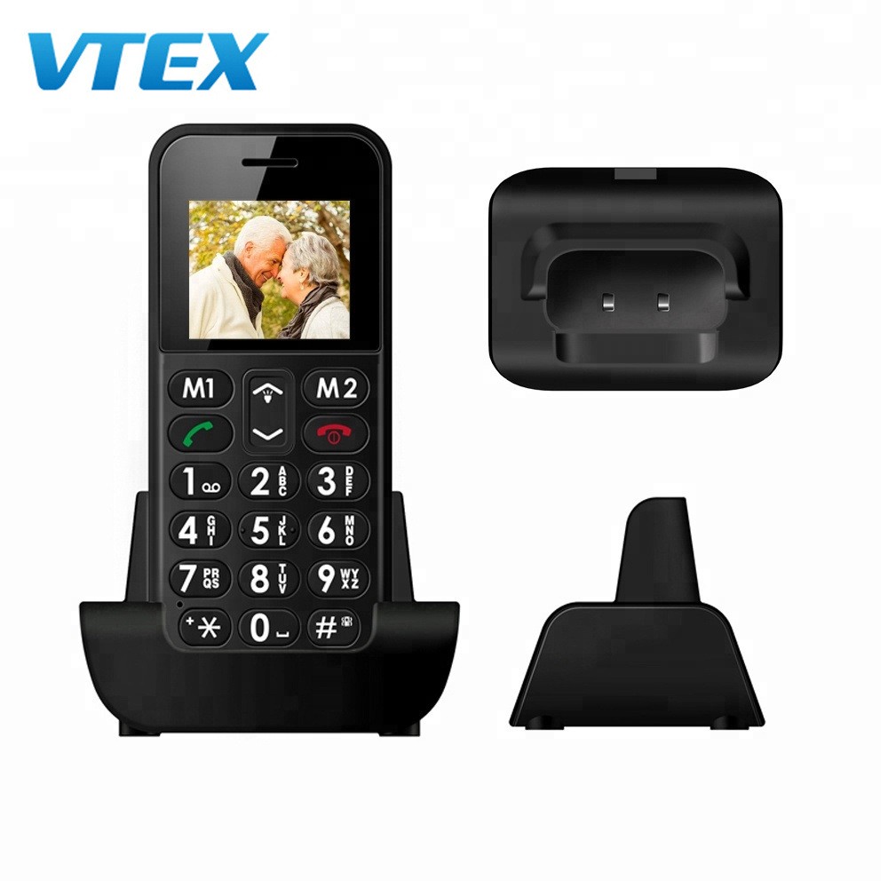 1.77 Inch Small Size Big Button High Sound Senior Elderly Bar Cell Basic Phone Mobile Phones