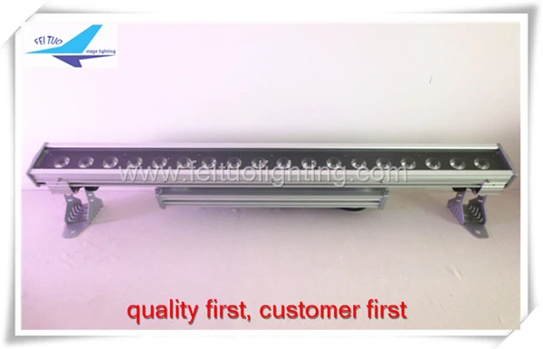18x15w Wall Washer rgbwa 5in1led wall washer DMX IP65 Outdoor wall washer bar light