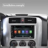 2 Din 7 inch Touch Screen  Android Car DVD CD  Player with GPS Navigation Wifi Radio Camera Steer Wheel Control Bluetooth