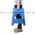 Import 2-in-1 Dual Purpose Stool Two Step Ladder Durable Plastic Folding Stool with Pedal Easy Storage from China