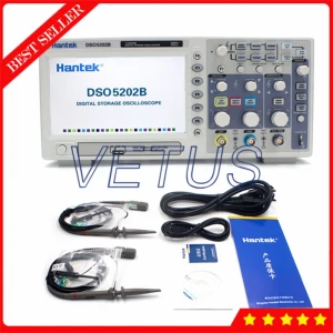 200MHz 1GSa/s 1M LCD Hantek DSO5202B digital storage oscilloscope 2 Channels Portable Scopemeter