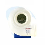 200mm 180W Backward Curved Blade Acid Proof Fume Cabinet Corrosion Resistant PP Centrifugal Exhaust Fan Plastic Centrifugal Fan