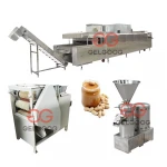 2017 Full Set Continuous Small Scale Groundnut Paste Processing Plant Sesame Tahini Making Machine Peanut Butter Production Line