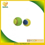 2017 hot sale cheap high quality ITF approved colored tennis ball