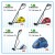 Import 2018 Home Canister Type 1500W heavy duty multifunctional mobile Steam Cleaner machine with various 18 attachments from China
