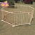 Import 2018 New outlets wooden outside folding baby playpen,Round or Square luxury baby playpen,High quality baby safety fence W08H006 from China